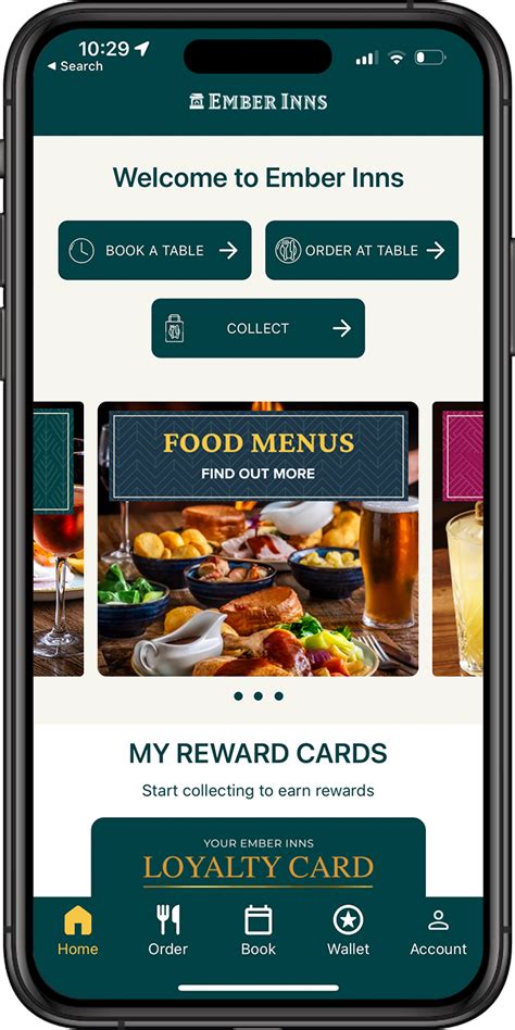 Download our Pub App for Rewards – Ember Inns.